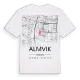 Almvik karta t-shirt