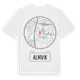 White t-shirt med Almvik t-shirt