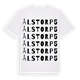Ålstorp 5 ordlek t-shirt