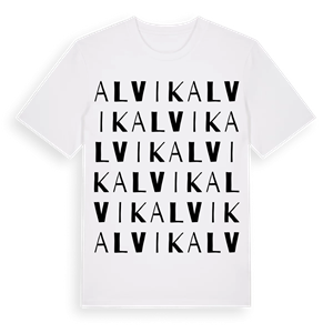 Alvik ordlek t-shirt – ekologisk bomull t-shirt från Pinshirt