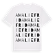 Amaliefrid ordlek t-shirt