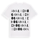 Amaliehög ordlek t-shirt