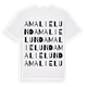 Amalielund ordlek t-shirt