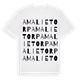 Amalietorp ordlek t-shirt