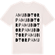Vintage White t-shirt med Amundtorp ordlek t-shirt