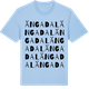 Blue Soul t-shirt med Ängadal ordlek t-shirt