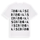 Ängakåsen ordlek t-shirt