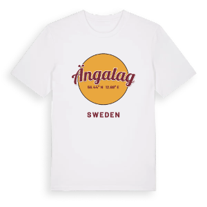 Ängalag cirkel t-shirt – ekologisk bomull t-shirt från Pinshirt