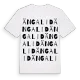 Ängalid ordlek t-shirt
