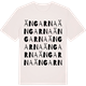 Vintage White t-shirt med Ängarna ordlek t-shirt