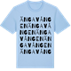 Blue Soul t-shirt med Ängavången ordlek t-shirt