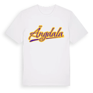 Ängdala baseball t-shirt – ekologisk bomull t-shirt från Pinshirt