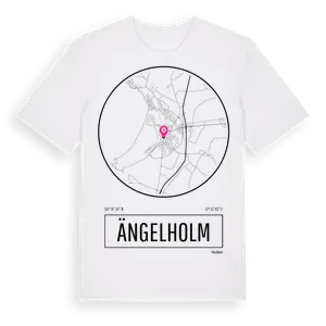 Ängelholm t-shirt – ekologisk bomull t-shirt från Pinshirt