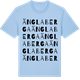 Blue Soul t-shirt med Änglaberga ordlek t-shirt