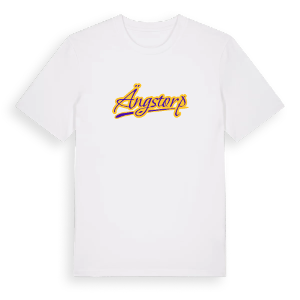 Ängstorp baseball t-shirt – ekologisk bomull t-shirt från Pinshirt