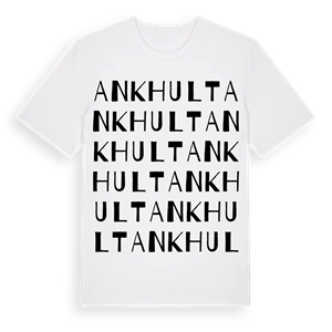 Ankhult ordlek t-shirt – ekologisk bomull t-shirt från Pinshirt