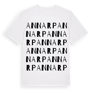 Annarp ordlek t-shirt – ekologisk bomull t-shirt från Pinshirt