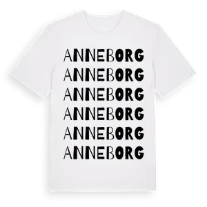 Anneborg ordlek t-shirt – ekologisk bomull t-shirt från Pinshirt