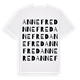 Annefred ordlek t-shirt