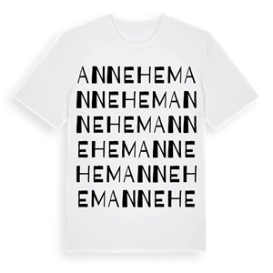 Annehem ordlek t-shirt – ekologisk bomull t-shirt från Pinshirt