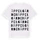 Äppelgården ordlek t-shirt