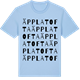 Blue Soul t-shirt med Äpplatofta ordlek t-shirt
