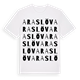 Araslöv ordlek t-shirt