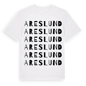 Areslund ordlek t-shirt – ekologisk bomull t-shirt från Pinshirt