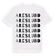 Areslund ordlek t-shirt
