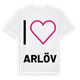 Jag älskar Arlöv t-shirt stort tryck