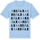 Blue Soul t-shirt med Arnåkra ordlek t-shirt