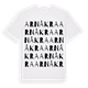 Arnåkra ordlek t-shirt