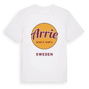 Arrie cirkel t-shirt – ekologisk bomull t-shirt från Pinshirt