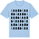Blue Soul t-shirt med Årröd ordlek t-shirt