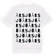 Årsjö ordlek t-shirt