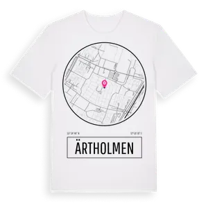 Ärtholmen t-shirt – ekologisk bomull t-shirt från Pinshirt