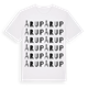Årup ordlek t-shirt