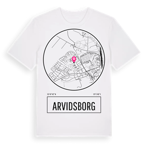 Arvidsborg t-shirt – ekologisk bomull t-shirt från Pinshirt