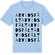 Blue Soul t-shirt med Arvidsfält ordlek t-shirt