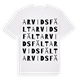 Arvidsfält ordlek t-shirt