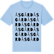 Blue Soul t-shirt med Åsgård ordlek t-shirt