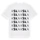 Aska ordlek t-shirt