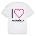 Jag älskar Askamölla t-shirt stort tryck