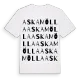 Askamölla ordlek t-shirt