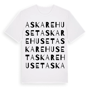 Askarehuset ordlek t-shirt – ekologisk bomull t-shirt från Pinshirt