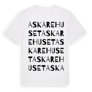 Askarehuset ordlek t-shirt – ekologisk bomull t-shirt från Pinshirt