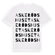 Askerödshuset ordlek t-shirt