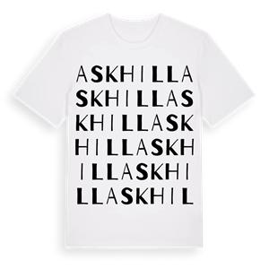 Askhill ordlek t-shirt – ekologisk bomull t-shirt från Pinshirt