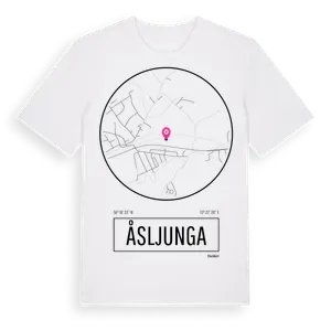 Åsljunga t-shirt – ekologisk bomull t-shirt från Pinshirt