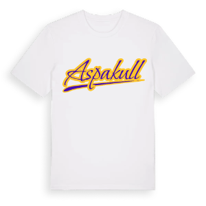 Aspakull baseball t-shirt – ekologisk bomull t-shirt från Pinshirt